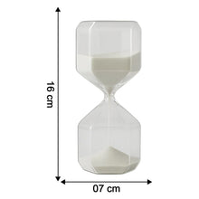 Elegant Glass Hourglass Sand Timer (1 Pc) - justgrabit.in | Just Grab It