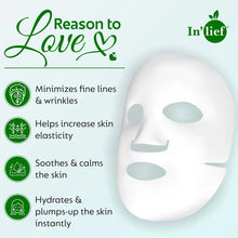 In’lief Hyaluronic Acid 0.1% & Aloe Vera 0.5% Hydrating Facial mask (1 Pc) - Justgrabit Inc.