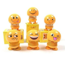 Emoticon Figure Smiling Face Spring Doll - Justgrabit Inc.