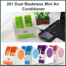 Dual Bladeless Mini Air Conditioner - Justgrabit Inc.