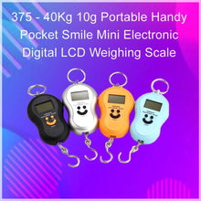 40Kg 10g Portable Handy Pocket Smile Mini Electronic Digital LCD Weighing Scale - Justgrabit Inc.