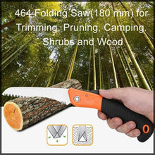 Folding Saw(180 mm) for Trimming, Pruning, Camping. Shrubs and Wood - Justgrabit Inc.