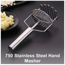 Stainless Steel Hand Masher (Mash for Dal / Vegetable / Potato / Baby Food / pav bhaji) - Justgrabit Inc.