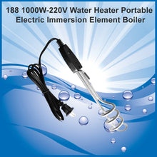 1000W - 220V Water Heater Portable Electric Immersion Element Boiler - justgrabit.in | Just Grab It