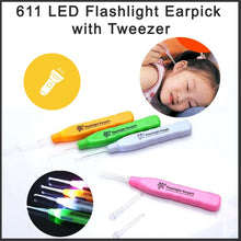 LED Flashlight Earpick with Tweezer - justgrabit.in | Just Grab It