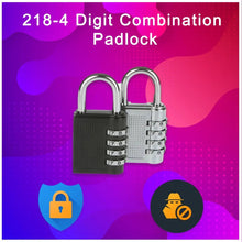 ' - 4 Digit Combination Padlock - Justgrabit Inc.