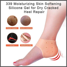 Moisturizing Skin Softening Silicone Gel for Dry Cracked Heel Repair (Multicolour) - Justgrabit Inc.