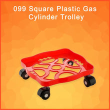 Square Plastic Gas Cylinder Trolley - Justgrabit Inc.