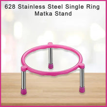 Stainless Steel Single Ring Matka Stand - Justgrabit Inc.