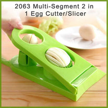 Multi - Segment 2 in 1 Egg Cutter / Slicer - Justgrabit Inc.