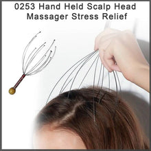 Hand Held Scalp Head Massager Stress Relief - Justgrabit Inc.