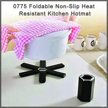 Foldable Non - Slip Heat - Resistant Hotmat for Kitchen – Compact and Durable - justgrabit.in | Just Grab It