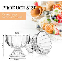 Serving Dessert Bowl Set - 6pcs Ice Cream, Salad, and Fruit Bowls (Brown Box) - justgrabit.in | Just Grab It