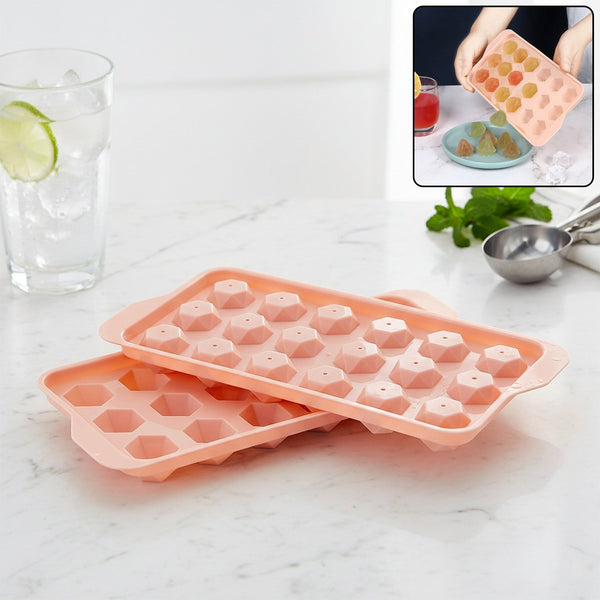 Durable Plastic Ice Cube Tray (1 Pc) - justgrabit.in | Just Grab It