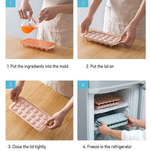 Durable Plastic Ice Cube Tray (1 Pc) - justgrabit.in | Just Grab It