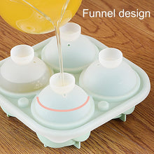 4 - Grid Rose - Shape Ice Cube Tray Mold with Lid - justgrabit.in | Just Grab It