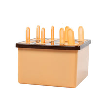 Plastic Kulfi Mold, Kulfi Molds 8 pcs Tray Ice Cream Mold (Brown Box) - justgrabit.in | Just Grab It