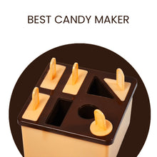 Plastic Kulfi Mold, Kulfi Molds 8 pcs Tray Ice Cream Mold (Brown Box) - justgrabit.in | Just Grab It