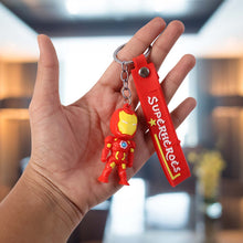 Cute Cartoon Silicone 3D Key Chain with Metal Hook & Strap (Pack of 1) - justgrabit.in | Just Grab It