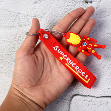 Cute Cartoon Silicone 3D Key Chain with Metal Hook & Strap (Pack of 1) - justgrabit.in | Just Grab It