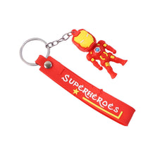 Cute Cartoon Silicone 3D Key Chain with Metal Hook & Strap (Pack of 1) - justgrabit.in | Just Grab It