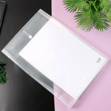 Mix Design Transparent Document Folder – A4 Size Clear File Protector (1 Pc) - justgrabit.in | Just Grab It