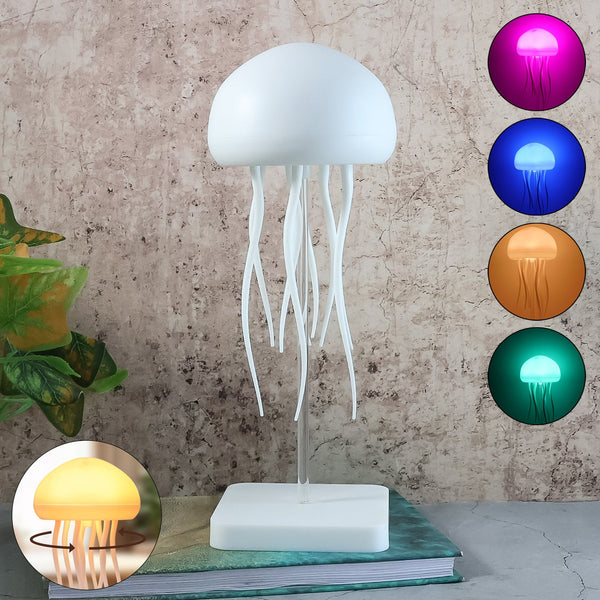 Jellyfish Shape LED Mood Light Lamp (1 Pc) - justgrabit.in | Just Grab It