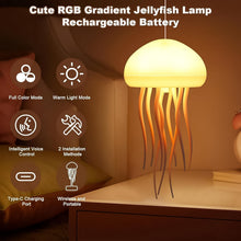Jellyfish Shape LED Mood Light Lamp (1 Pc) - justgrabit.in | Just Grab It