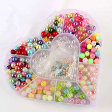 Heart - Shaped Plastic Bead Storage Organizer Box (1 Pc) - Justgrabit Inc.