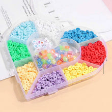 Heart - Shaped Plastic Bead Storage Organizer Box (1 Pc) - Justgrabit Inc.