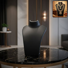 Premium Black Necklace Display Stand Mannequin Bust (1 Pc / 15x11 Cm) - justgrabit.in | Just Grab It