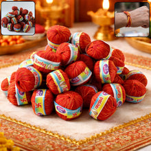 Traditional Pooja Kalawa Moli Sacred Cotton Thread Set (48 Pcs Set) - justgrabit.in | Just Grab It