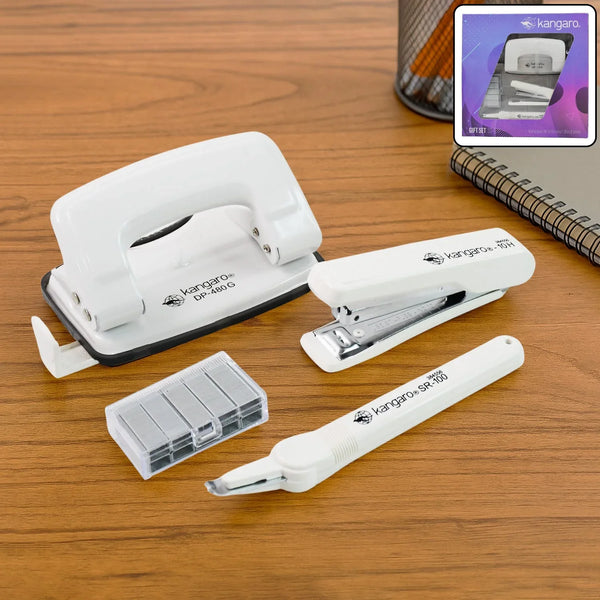 Kangaro 4 - in - 1 Premium Stationery Gift Set - justgrabit.in | Just Grab It