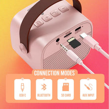 B Grade Portable Karaoke Speaker (1 Set) - justgrabit.in | Just Grab It