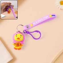 Cute Cartoon Duck Keychain (1 Pc) - justgrabit.in | Just Grab It