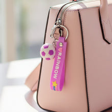 Cute Silicone 3D Key Chain with Metal Hook & Strap (Pack of 1) - justgrabit.in | Just Grab It