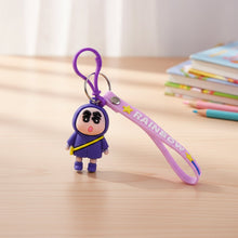 Cute Cartoon Character Silicone Keychain (1 Pc) - justgrabit.in | Just Grab It