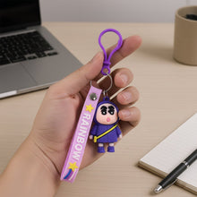 Cute Cartoon Character Silicone Keychain (1 Pc) - justgrabit.in | Just Grab It