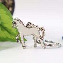 Premium Metallic Horse Shape Keychain (1 Pc) - justgrabit.in | Just Grab It