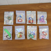 Cartoon Character Keychain with Name Tag (Mix Design, 1 Pc) - justgrabit.in | Just Grab It