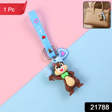 Cute Cartoon Squirrel Character Keychain (1 Pc) - justgrabit.in | Just Grab It