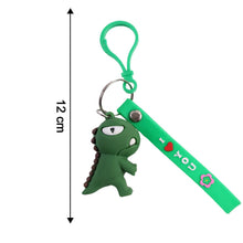 Cute Dinosaur Cartoon Silicone Keychain (1 Pc) - justgrabit.in | Just Grab It