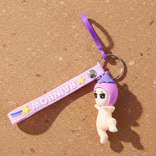Cute Baby Doll Cartoon Silicone Keychain (1 Pc) - justgrabit.in | Just Grab It