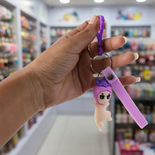Cute Baby Doll Cartoon Silicone Keychain (1 Pc) - justgrabit.in | Just Grab It