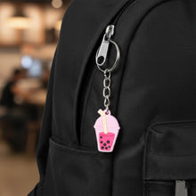 Cute Bubble Tea Cartoon Keychain (1 Pc) - justgrabit.in | Just Grab It