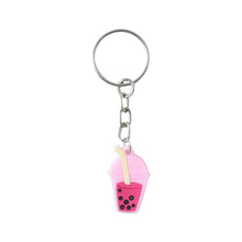 Cute Bubble Tea Cartoon Keychain (1 Pc) - justgrabit.in | Just Grab It