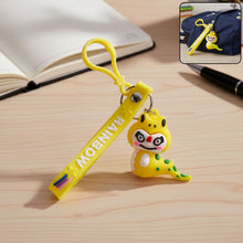 Cute Cartoon Dinosaur Keychain (1 Pc) - justgrabit.in | Just Grab It