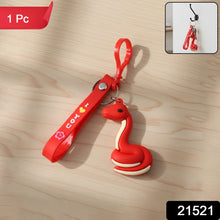 Cute Cartoon Snake Keychain (1 Pc) - justgrabit.in | Just Grab It