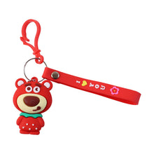 Cute Cartoon Bear Figure Keychain (1 Pc) - justgrabit.in | Just Grab It
