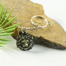 Premium Lion Head Metal Keychain (1 Pc) - justgrabit.in | Just Grab It
